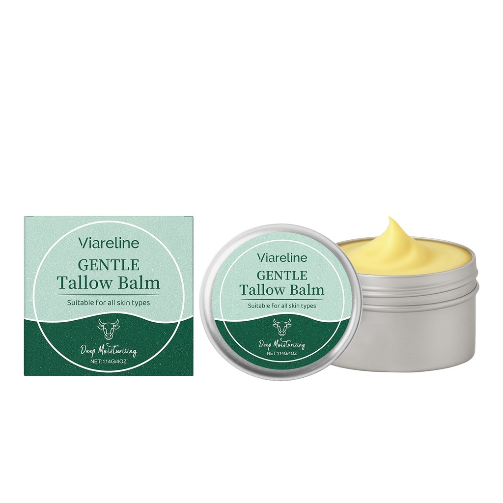 Kem Dưỡng Ẩm Sáp Bò Viareline, Dưỡng Ẩm và Cấp Nước Cho Da Mặt, Giúp Da Mịn Màng và Làm Da Cơ Thể Mềm Mại, Không Bị Dầu