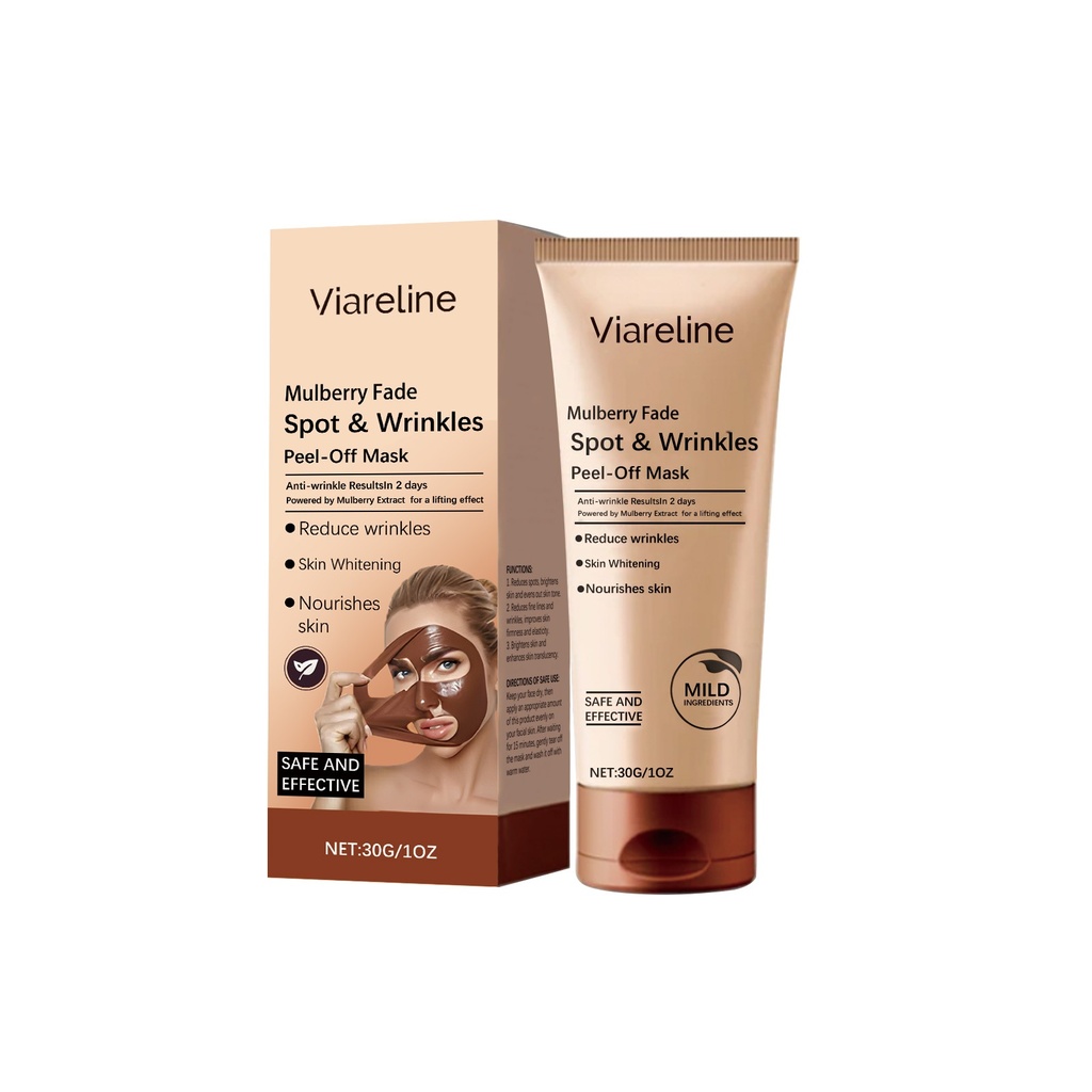 Viareline Mặt Nạ Peel-Off, Dưỡng Ẩm Làm Sáng Da, Làm Mịn Làm Mềm Da Tối ưu