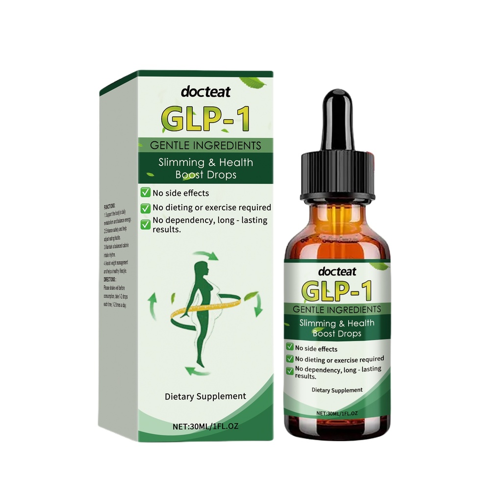 Giọt quản lý cơ thể Docteat, được làm từ nhiều chiết xuất thực vật, dễ dàng quản lý cơ thể và định hình hình dạng lý tưởng của bạn