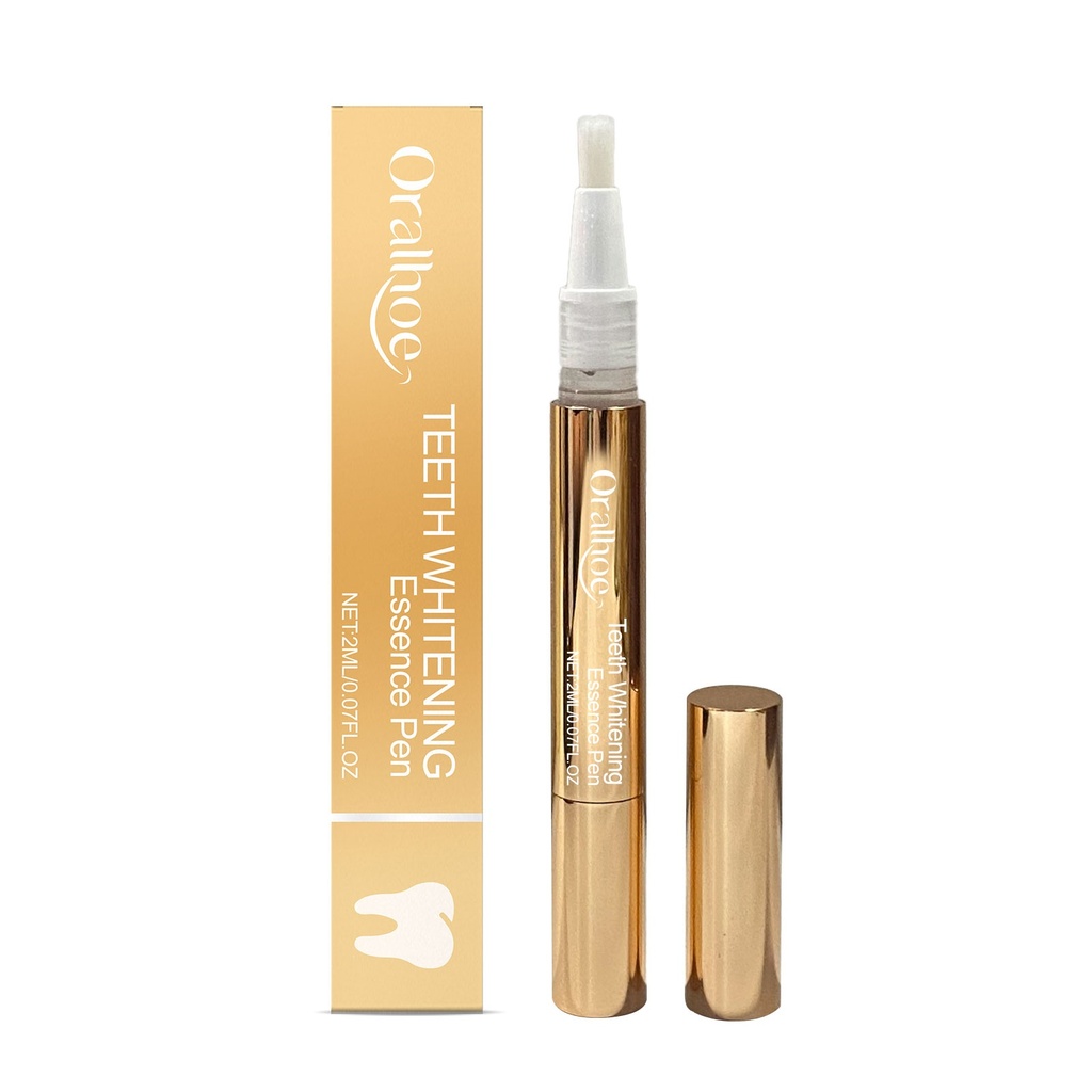 Bút tinh chất răng miệng Oralhoe, bút chăm sóc răng miệng di động để làm sạch các vết bẩn và làm trắng răng.