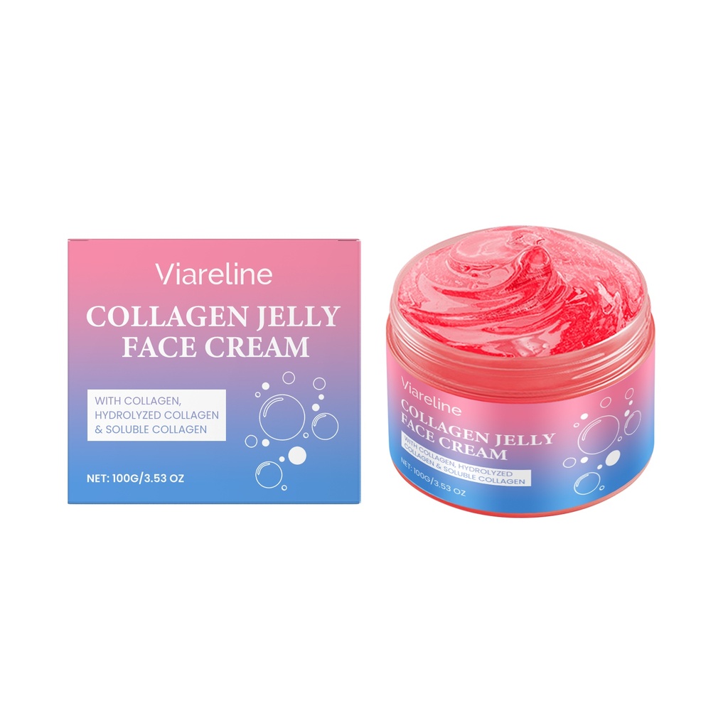 Kem Dưỡng Ẩm Collagen Không Dính Viareline Cải Thiện Độ Đàn Hồi Của Da Và Giữ Ẩm