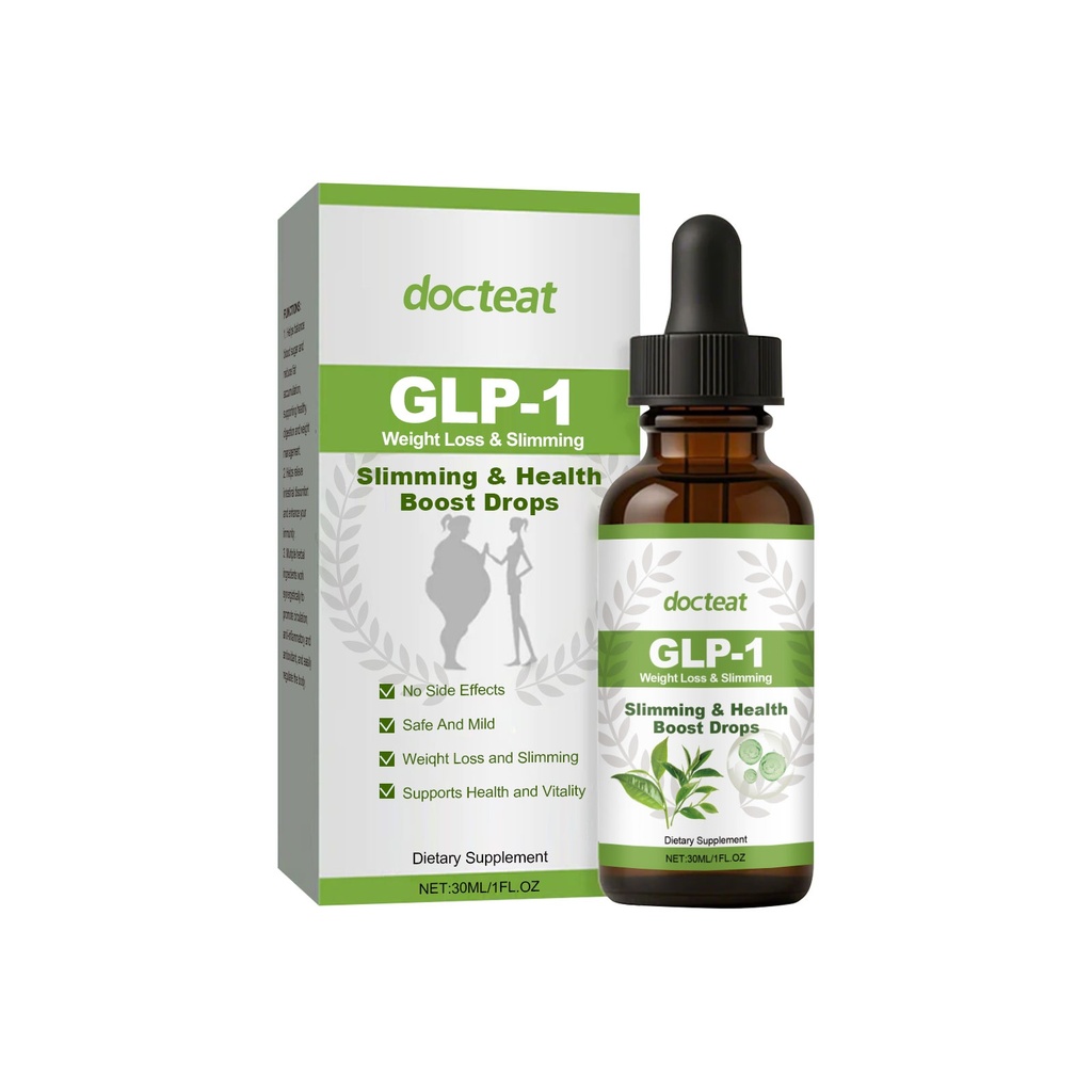 Docteat Glp-1 Giọt, Bảo Vệ Mềm Mại Sự Cân Bằng Của Ruột Và Giúp Quản Lý Hình Dáng Cơ Thể. Giọt Bổ Sung