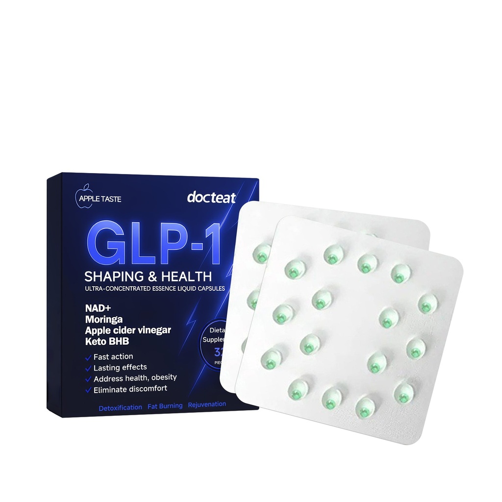 Viên bi chăm sóc cơ thể Docteat, giảm cảm giác thèm ăn và tăng cường cảm giác no, quản lý một dáng vẻ nhẹ nhàng và thời trang