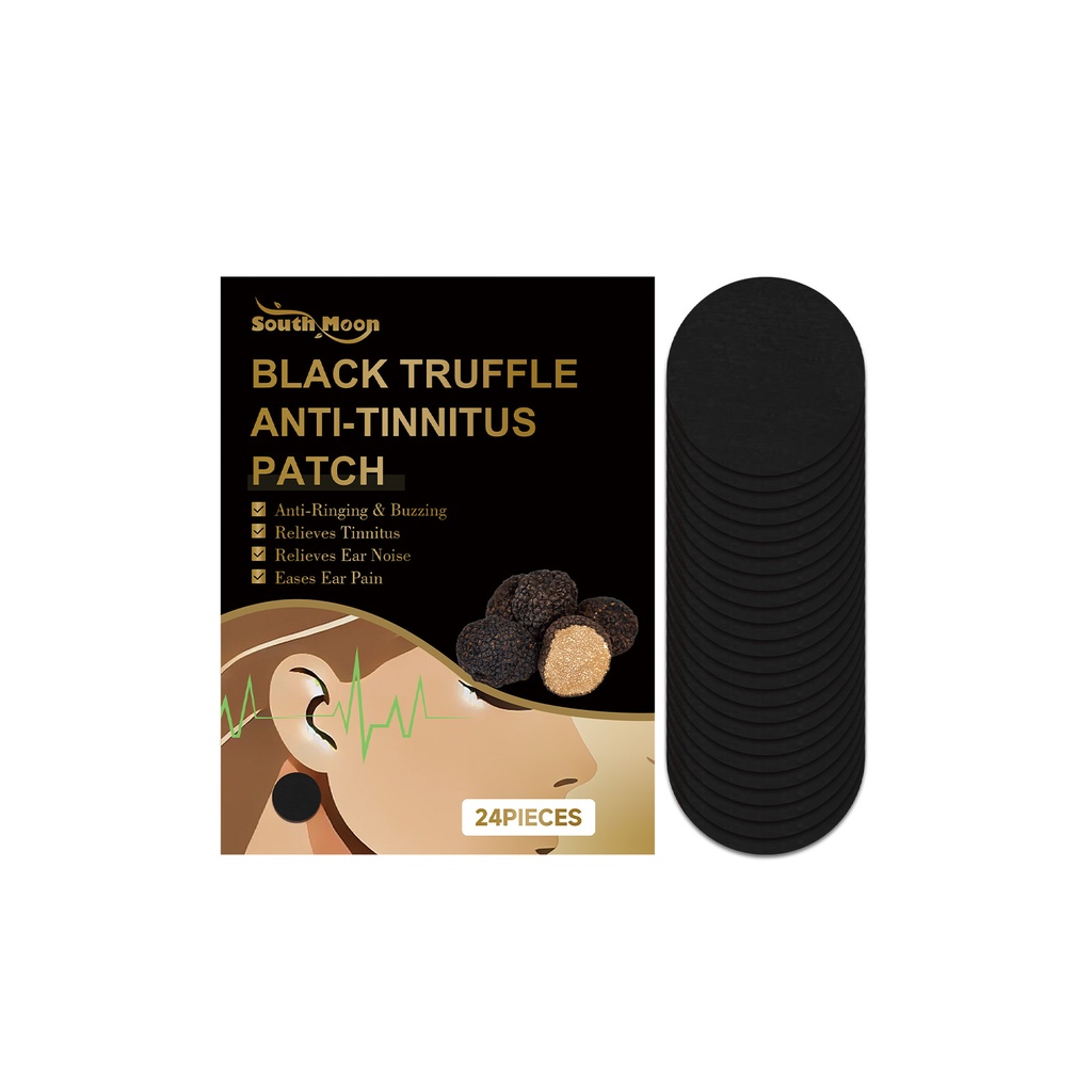 Miếng dán tai truffle đen South Moon, Giúp nhẹ nhàng giảm khó chịu ở phía sau tai