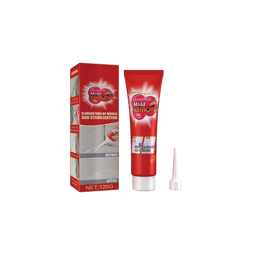 AMZ Gel Tẩy Mốc, Chất Tẩy Rửa Tường và Tường, Gel Tẩy Mốc Đồ Nội Thất và Gạch