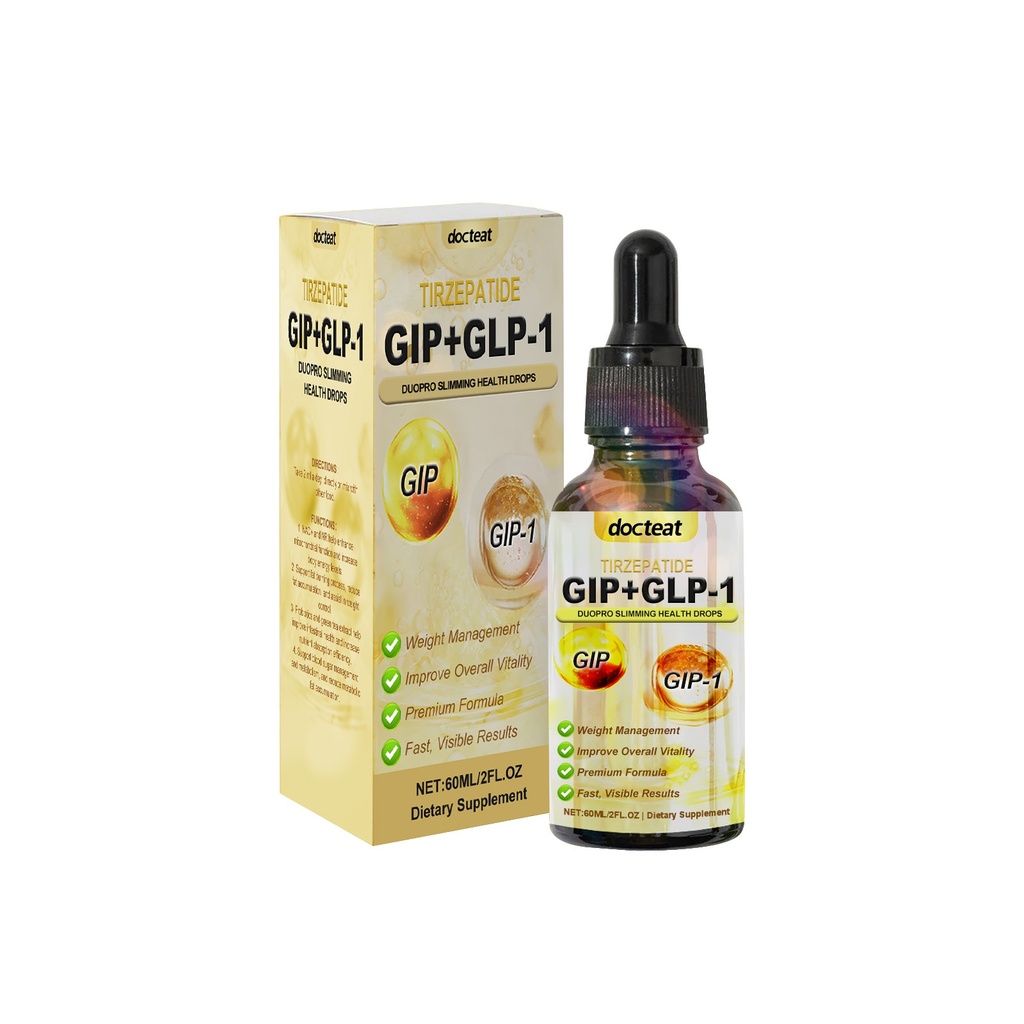 Giọt Docteat Glp-1 hỗ trợ quản lý đường ruột cân bằng và là những giọt chăm sóc nhẹ nhàng, phong cách.