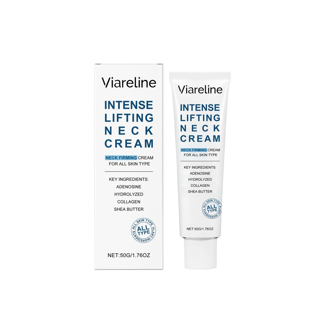 Kem Cổ Viareline Giúp Làm Chặt Da Cổ, Dưỡng Ngẩm, Cung Cấp Độ Ẩm, Giảm Nếp Nhăn Cổ Và Nâng Cao Đường Viền. Đây Là Kem Dưỡng Cổ