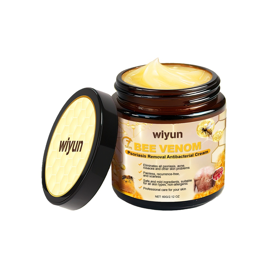 Kem trị nấm da Wiyun Bee Venom là một loại kem dưỡng ẩm hàng ngày giúp làm ẩm và xoa dịu làn da