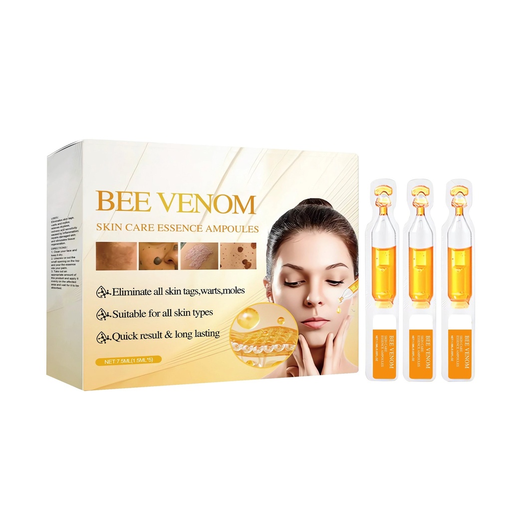 AMZ Công Thức Dịu Nhẹ Của Ampoule Tinh Chất Da Giúp Giảm Độ Phẳng Và Làm Mịn Khuôn Mặt Và Mắt, Cung Cấp Chăm Sóc Hàng Ngày