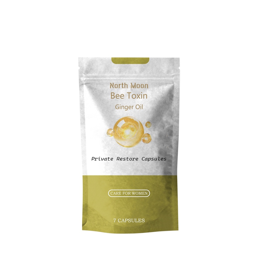 Viên nang chăm sóc nữ North Moon, làm sạch cơ thể, khử mùi, tinh chất chăm sóc thảo dược nhẹ nhàng