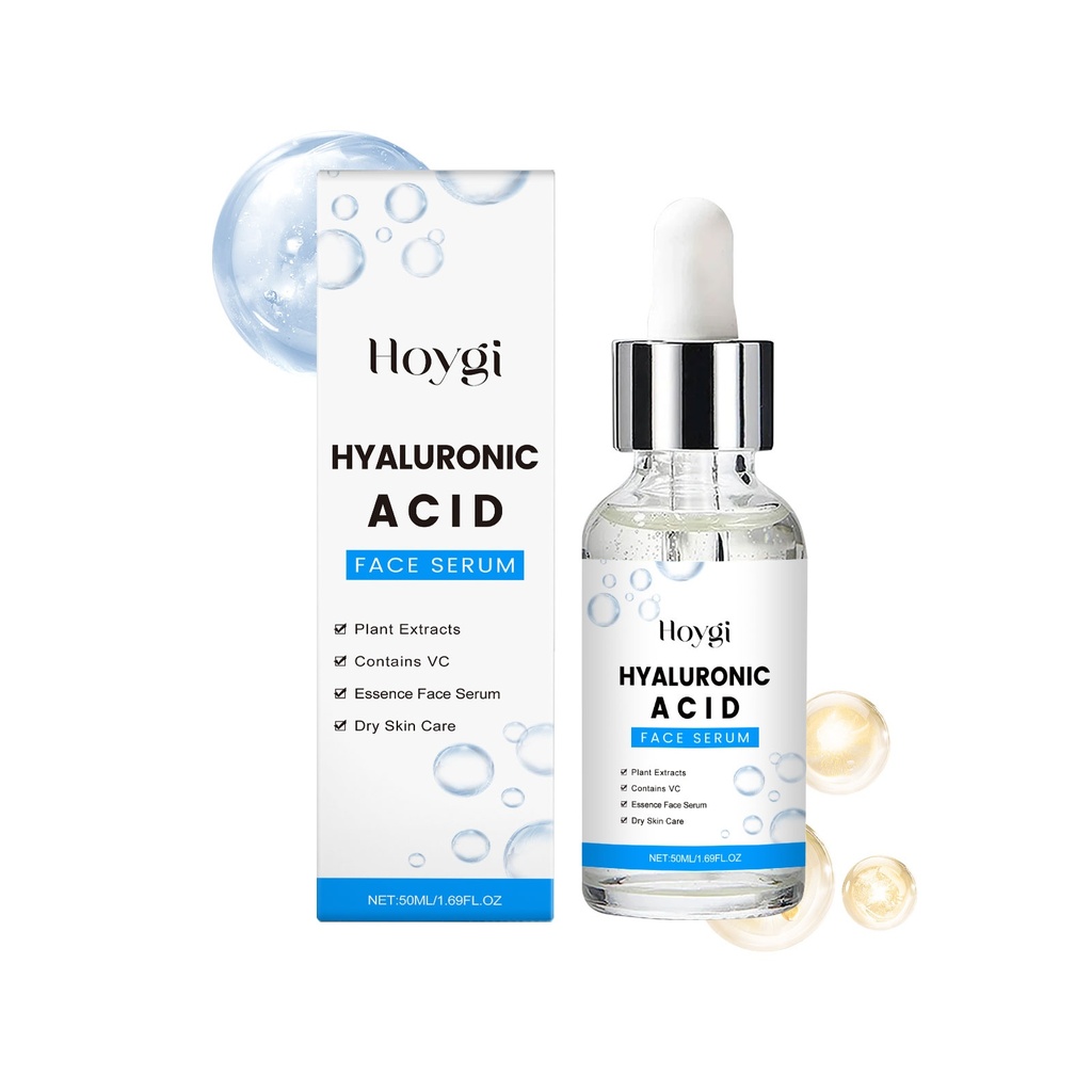Tinh chất Hyaluronic Acid Hoygi cung cấp dinh dưỡng, cấp ẩm, trẻ hóa da và thu nhỏ lỗ chân lông. Đó là một tinh chất chăm sóc da hàng ngày và cấp ẩm
