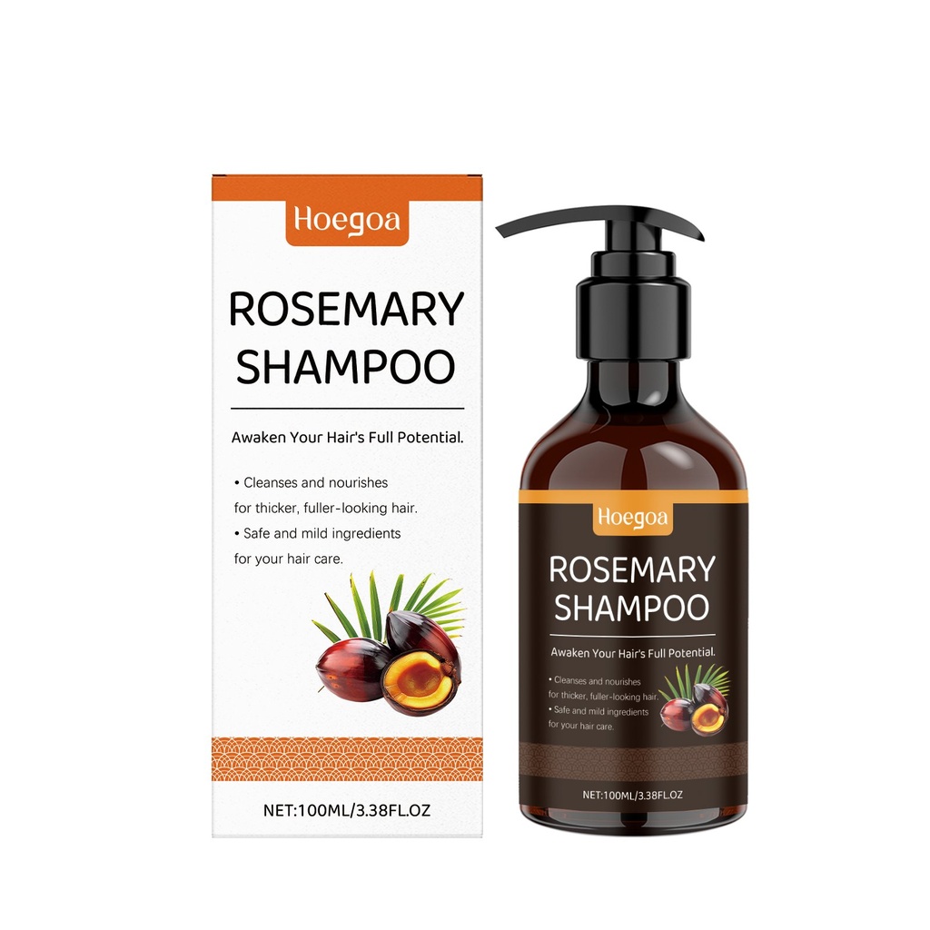 Dầu Gội Dưỡng Ẩm Hoegoa Rosemary Làm Sạch Sâu Da Đầu, Chăm sóc Rễ Tóc, Dưỡng Ẩm và Dưỡng Tóc