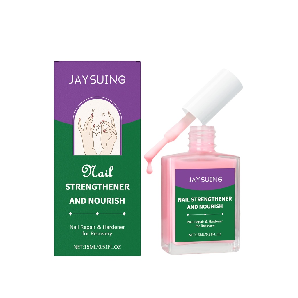 Jaysuing Pink Nourishing Nail Polish Nuôi Dưỡng Nhẹ Nhàng Độ Bóng Tự Nhiên Của Móng Tay Và Là Một Loại Sơn Móng Tay Chăm Sóc Hàng Ngày