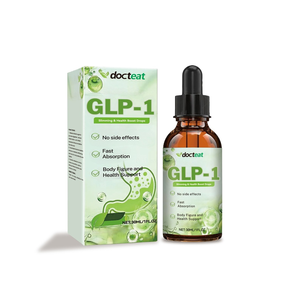 Giọt chăm sóc GLP-1 Docteat điều chỉnh việc sử dụng đường của cơ thể và giảm cảm giác thèm ăn. Giọt bổ sung