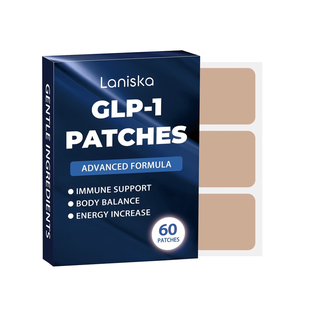 Miếng dán glutathione Laniska: Chăm sóc hàng ngày, tập trung, duy trì cơ thể, miếng dán chăm sóc cơ thể tiện lợi