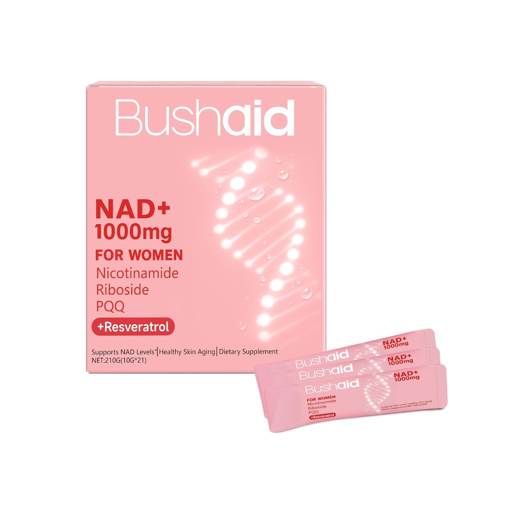BushAid Nước Uống Nad+ (Uống) Cho Điều Trị Cơ Thể