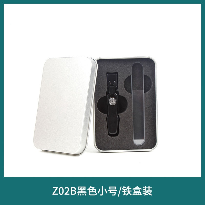 Bán hàng trực tiếp từ nhà máy Cắt móng tay dày, mở lớn với bộ cắt móng tay inox chống bắn nước và bộ hộp sắt