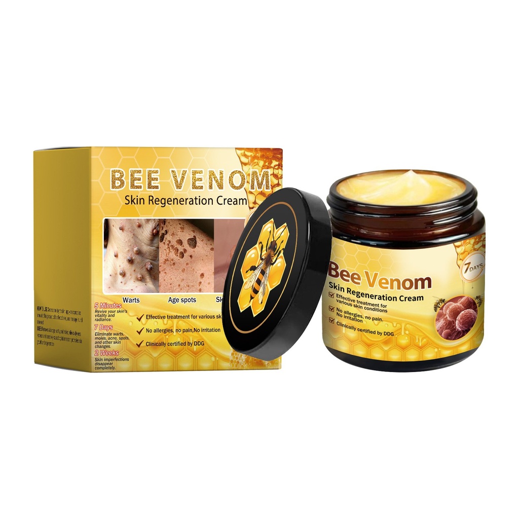 Kem dưỡng da AMZ Bee Venom cho da cơ thể, làm sạch và làm mềm. Kem dưỡng da venin ong