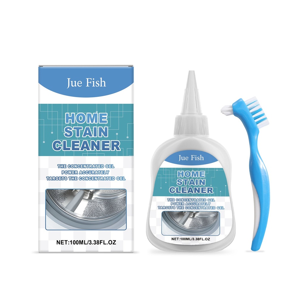 Gel Tẩy Rửa Gia Đình Jue Fish, Dọn Dẹp Khe Gạch, Làm Sạch Bồn Rửa, Loại Bỏ Vết Bẩn và Trét, Gel Tẩy Rửa Đa Năng