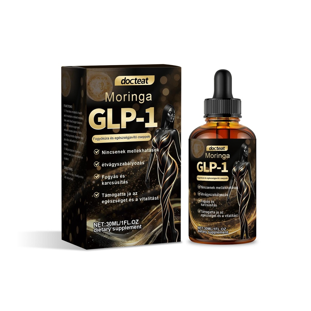 Gouttes Lõi Lá Moringa Docteat Glp-1 Hỗ Trợ Cơ Thể Sử Dụng Đường, Cân Bằng Năng Lượng và Quản Lý Hình Dáng Cơ Thể
