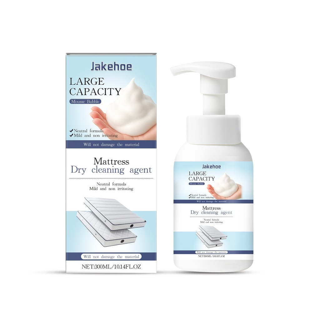 Jakehoe Sản phẩm làm sạch đệm, bảo trì vết bẩn dầu và bẩn trên đệm và thảm, chất tẩy rửa đa năng cho gia đình