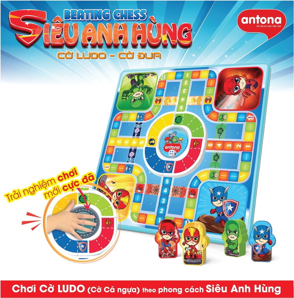Cờ Siêu anh hùng 2in1 - Beating Chess Antona