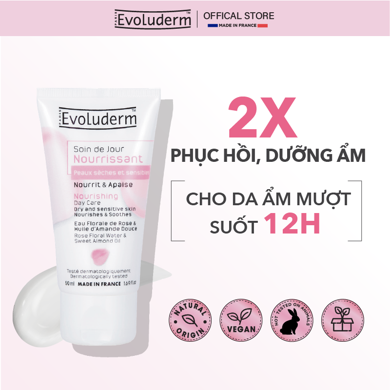 Kem dưỡng, phục hồi dành cho da khô và nhạy cảm 50ml 
