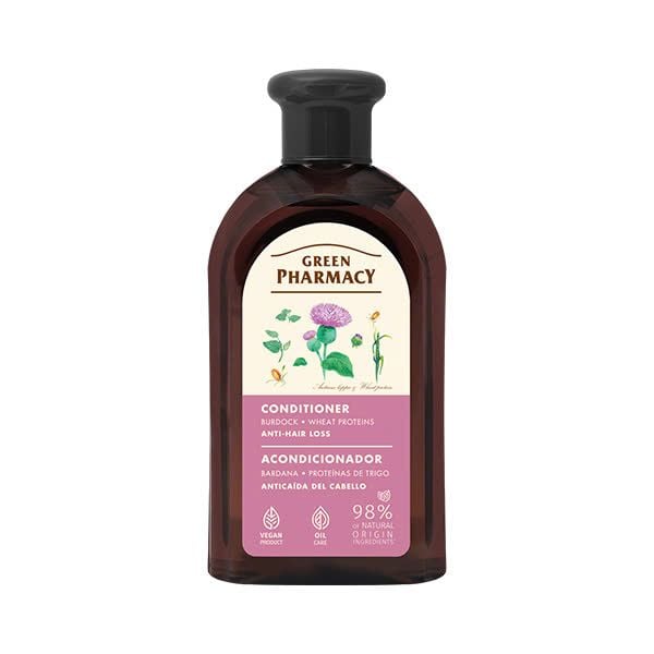 Dầu xả Green Pharmacy chống rụng tóc cây ngưu bàng và protein lúa mì 300ml