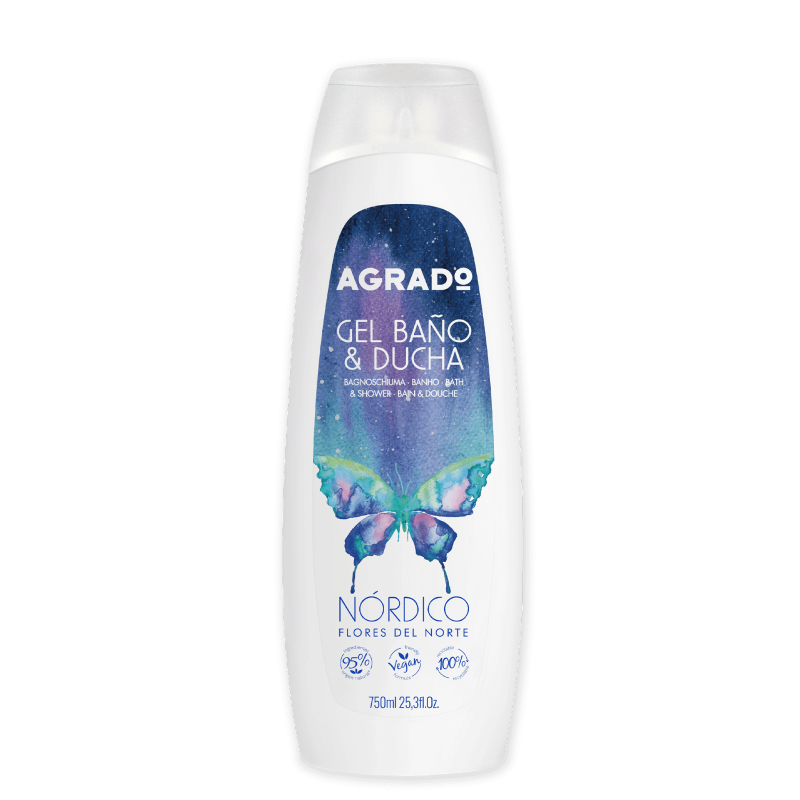 Gel tắm Agrado Nordic 750ml