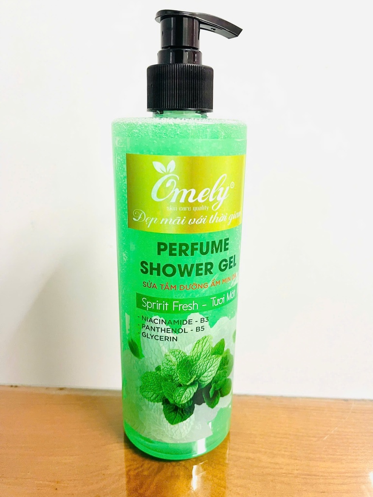 PERFUME SHOWER GEL - OMELY SPRIT FRESH - SỮA TẮM TƯƠI MÁT