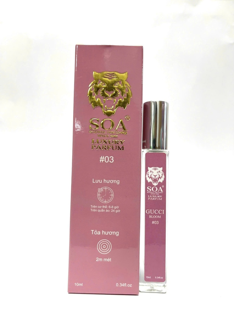 NƯỚC HOA SOA hương #3 35ml