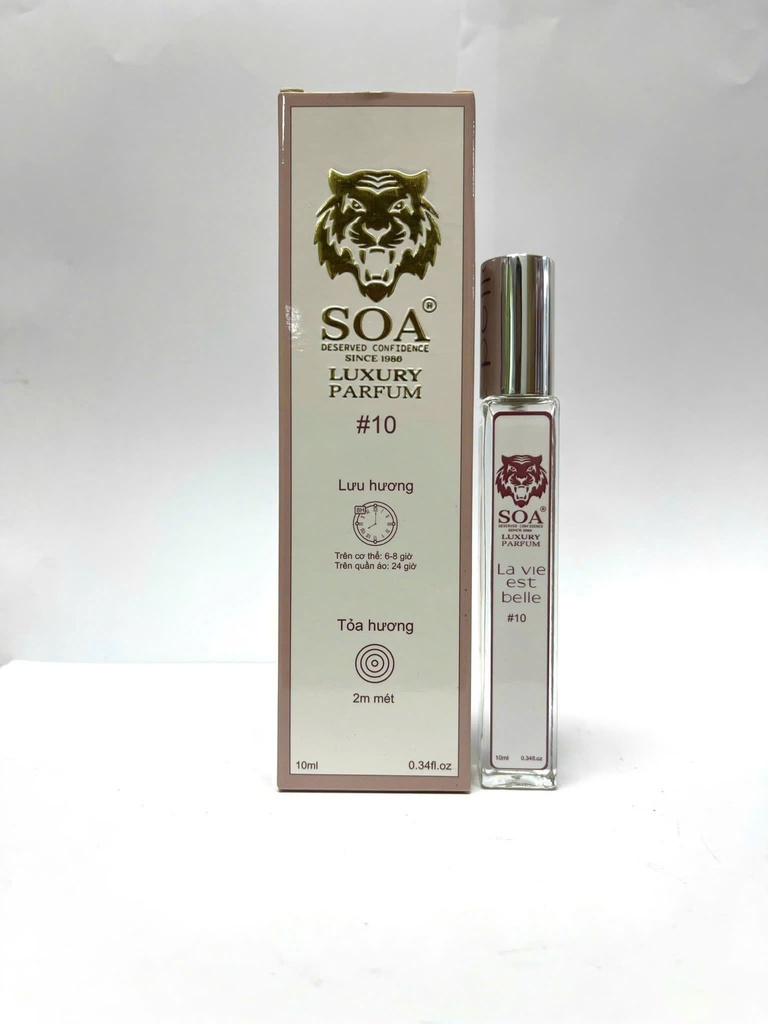 NƯỚC HOA SOA hương #10 10ml