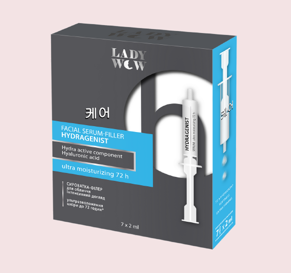 LADY WOW Facial serum filler "HYDRAGENIST" 