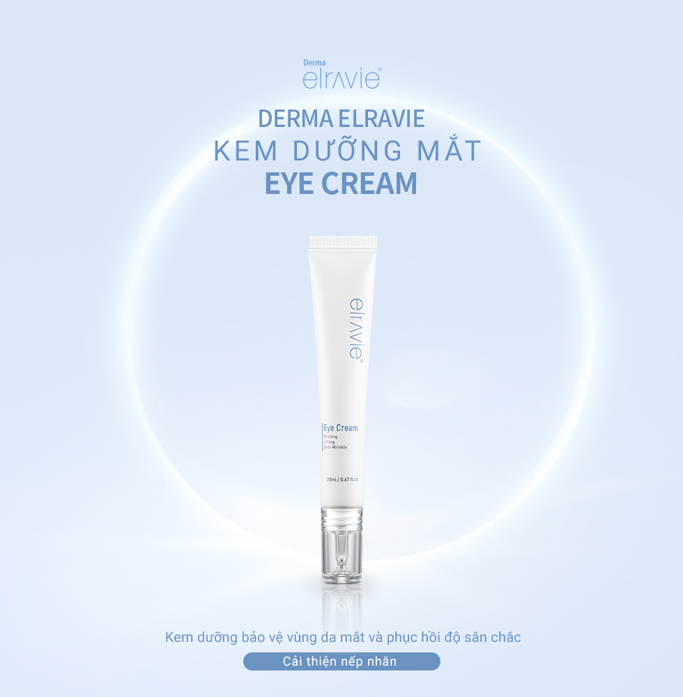 Kem Dưỡng Mắt Giảm Quầng Thâm, Phục Hồi & Rạng Rỡ Elravie Repairing Activator Eye Cream 20ml