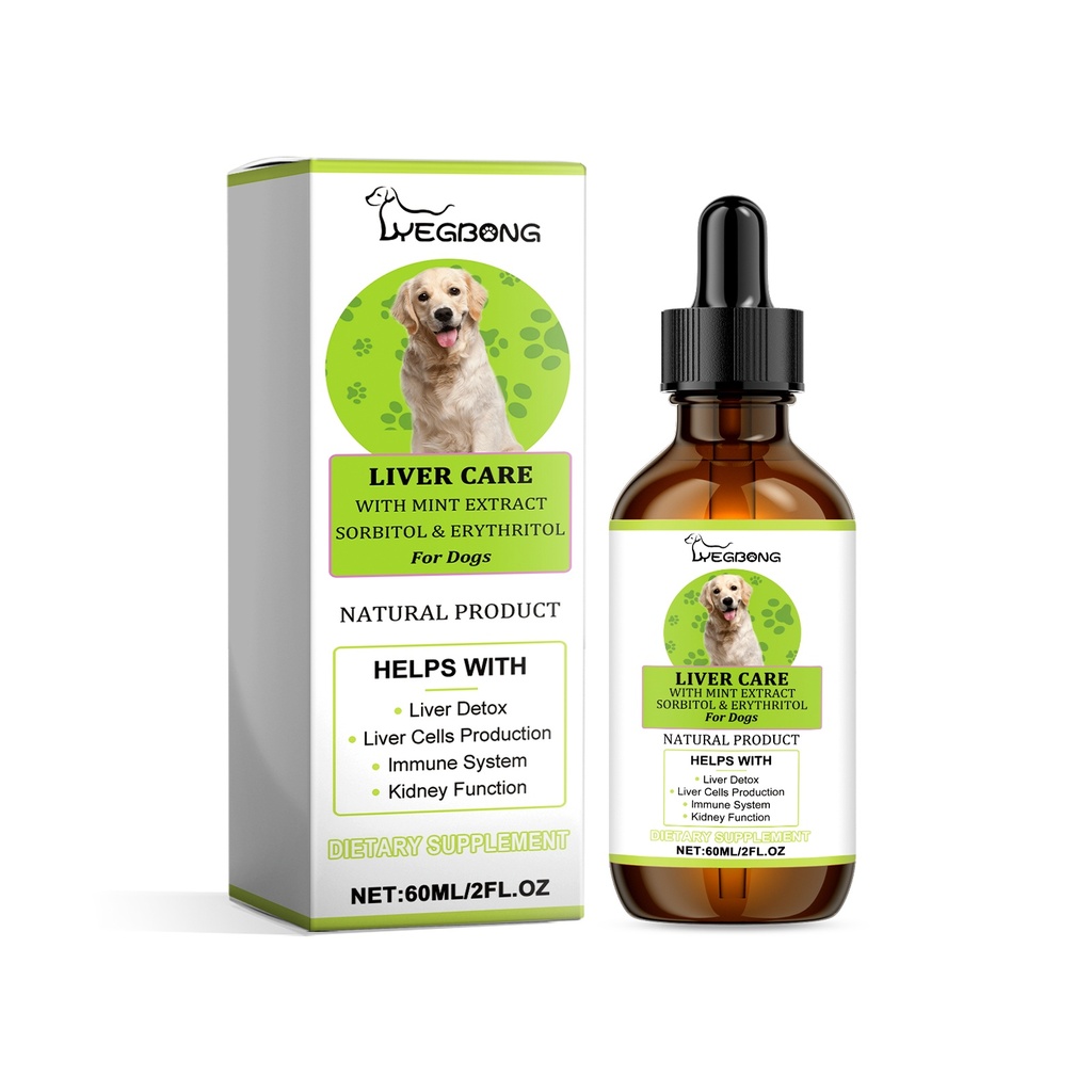 Yegbong Dog Care Drops, Một thực phẩm bổ sung dinh dưỡng toàn diện và khỏe mạnh để tăng cường dinh dưỡng và tái tạo chó.
