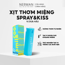 Xịt thơm miệng Spray & Kiss Nerman 10m