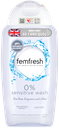 Dung dịch vệ sinh phụ nữ cao cấp Femfresh 0% Sensitive dành cho da nhạy cảm(màu xám)