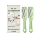 Bàn chải làm sạch đa năng Jue-Fish, làm sạch nhà cửa, rửa giày, rửa bát, tường và loại bỏ dầu mỡ