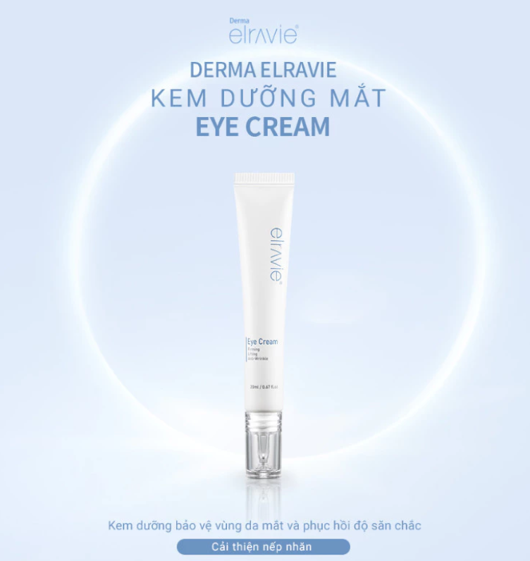 Kem Dưỡng Mắt Giảm Quầng Thâm, Phục Hồi & Rạng Rỡ Elravie Repairing Activator Eye Cream 20ml