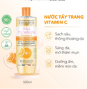 Nước tẩy trang Vitamin C thiên nhiên thuần chay Evoluderm giúp da trắng sáng, đều màu (Mới)