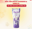 HACHI LAVENDER & VANILLA BODY WASH (SỮA TẮM HACHI LAVENDER & VANILLA) 80 ML