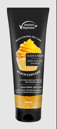 Body peeling shower Рeach cupcake 240 ml