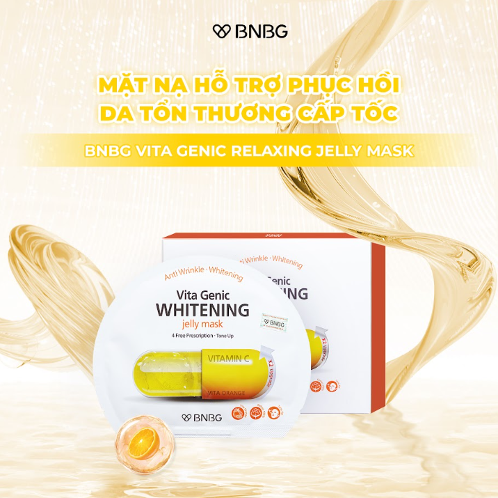 Mặt nạ BNBG VN WHITENING JELLY Mask (30ml*10ea)