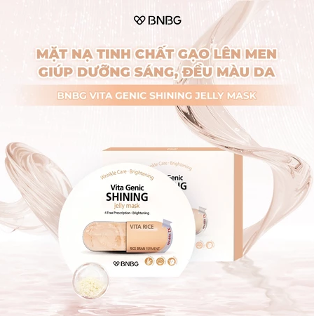 Mặt nạ BNBG VN SHINING JELLY Mask (10 sheets x 30ml)
