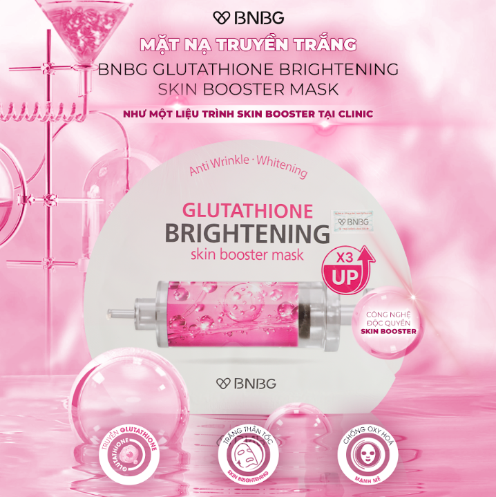 BNBG GLUTATHIONE Brightening Mask (30ml*10sheets)