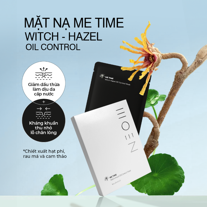 Mặt Nạ Neom Me Time Oil Control Chiết Xuất Cây Phỉ