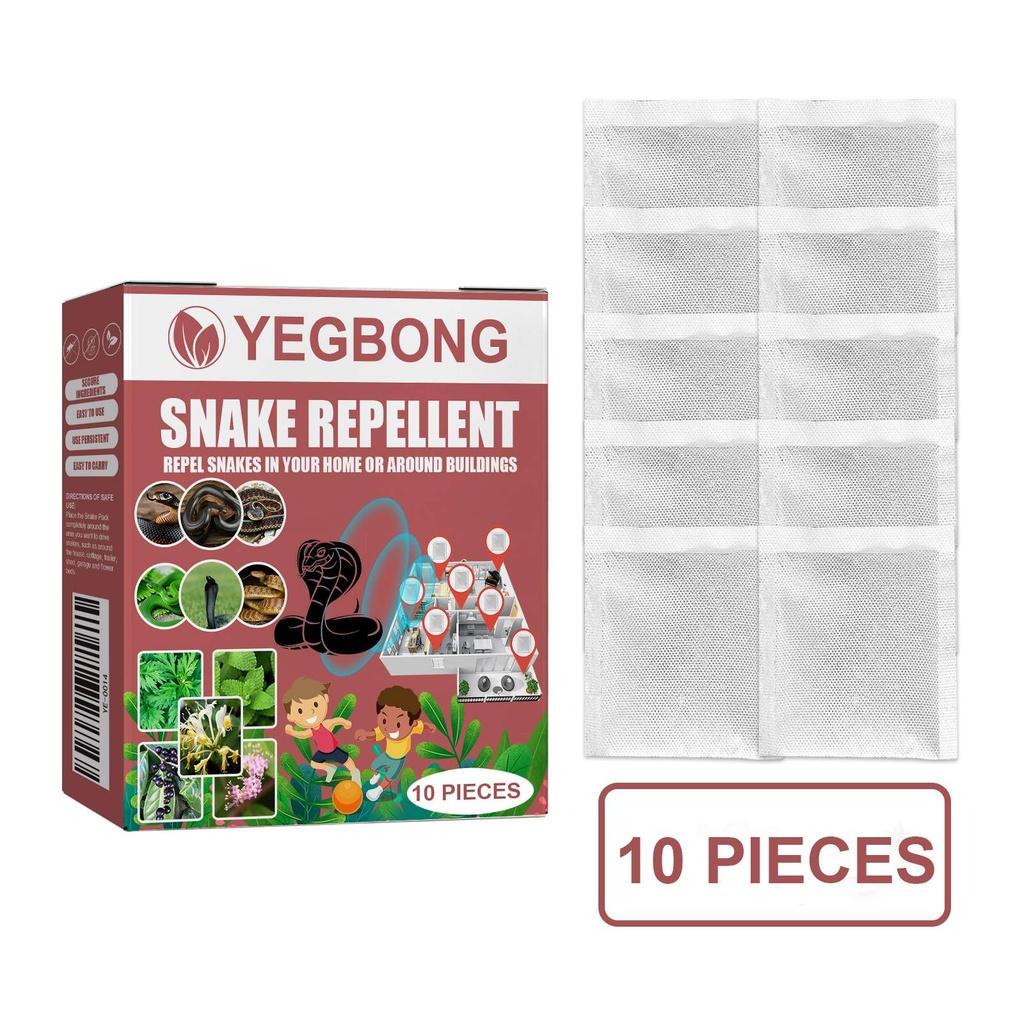 Yegbong Gói Chống Rắn Ngoài Trời, Camping, Câu Cá, Vườn, Bãi Cỏ Chống Rắn