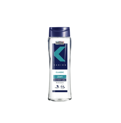 Kanion For Men Classic 2in1 Shower Gel 400ml - Gel tắm gội 2in1 Kanion Classic cho nam
