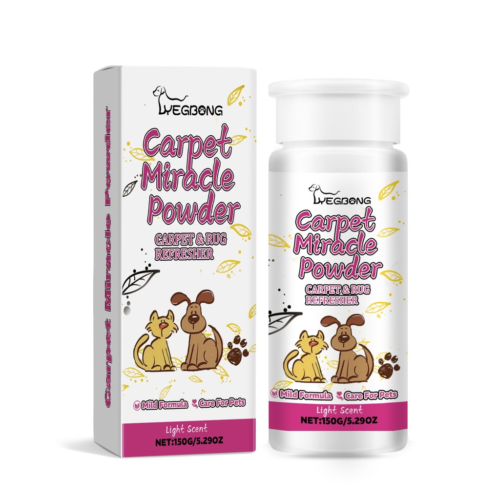 Bột Khử Mùi Thảm Thú Cưng Yegbong Làm Sạch Thảm Thú Cưng Để Loại Bỏ Mùi Hôi Và Mang Lại Mùi Hương Tươi Mát