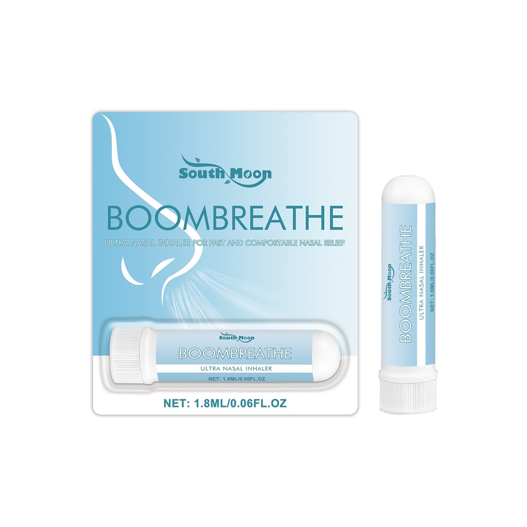 Inhaler giảm nhẹ thảo dược South Moon cho các khó chịu hàng ngày ở mũi, nuôi dưỡng và làm mới mũi một cách nhẹ nhàng